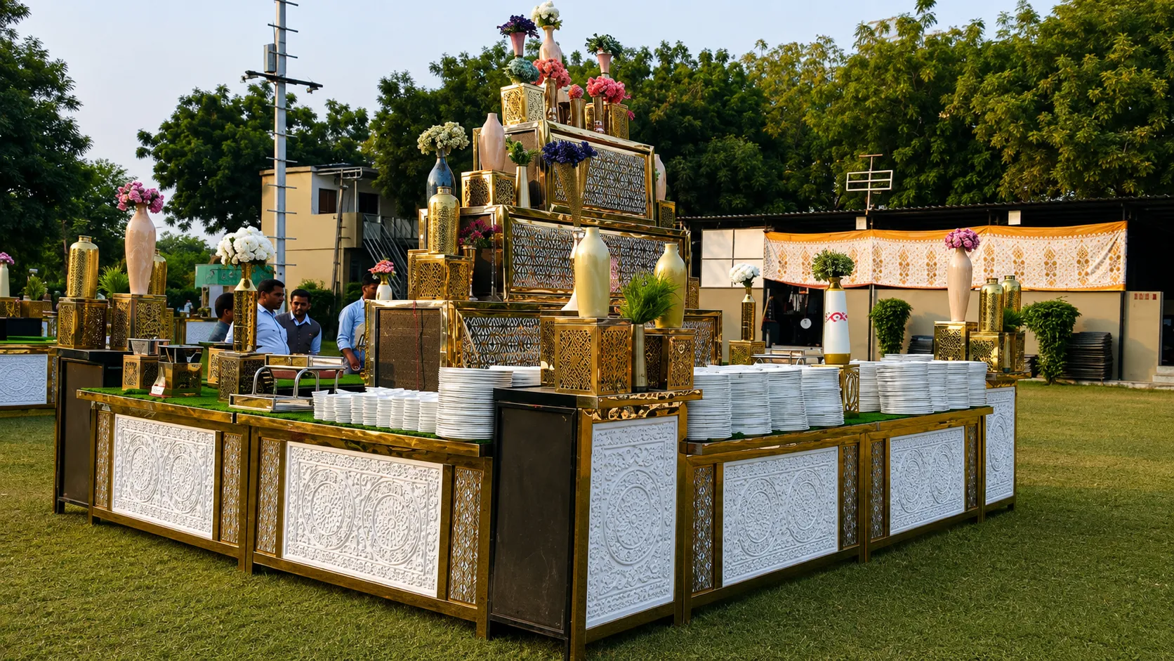 Grand Buffet Counter Presentation
