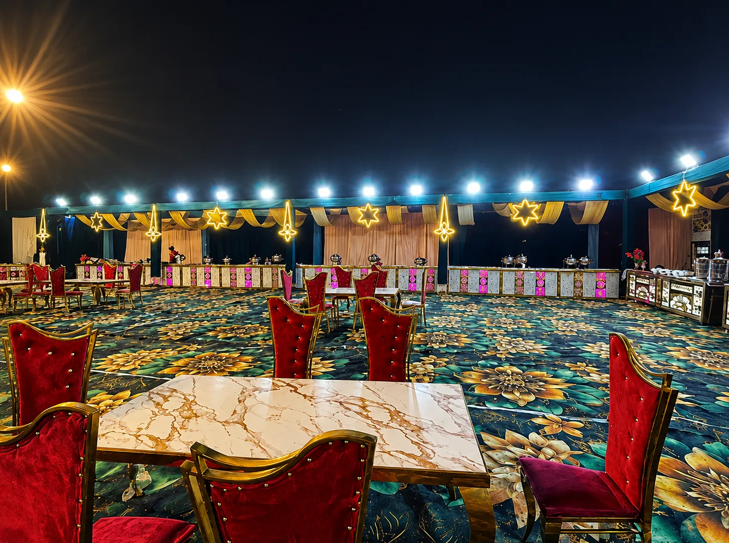 Orchid & Jasmine Aisle