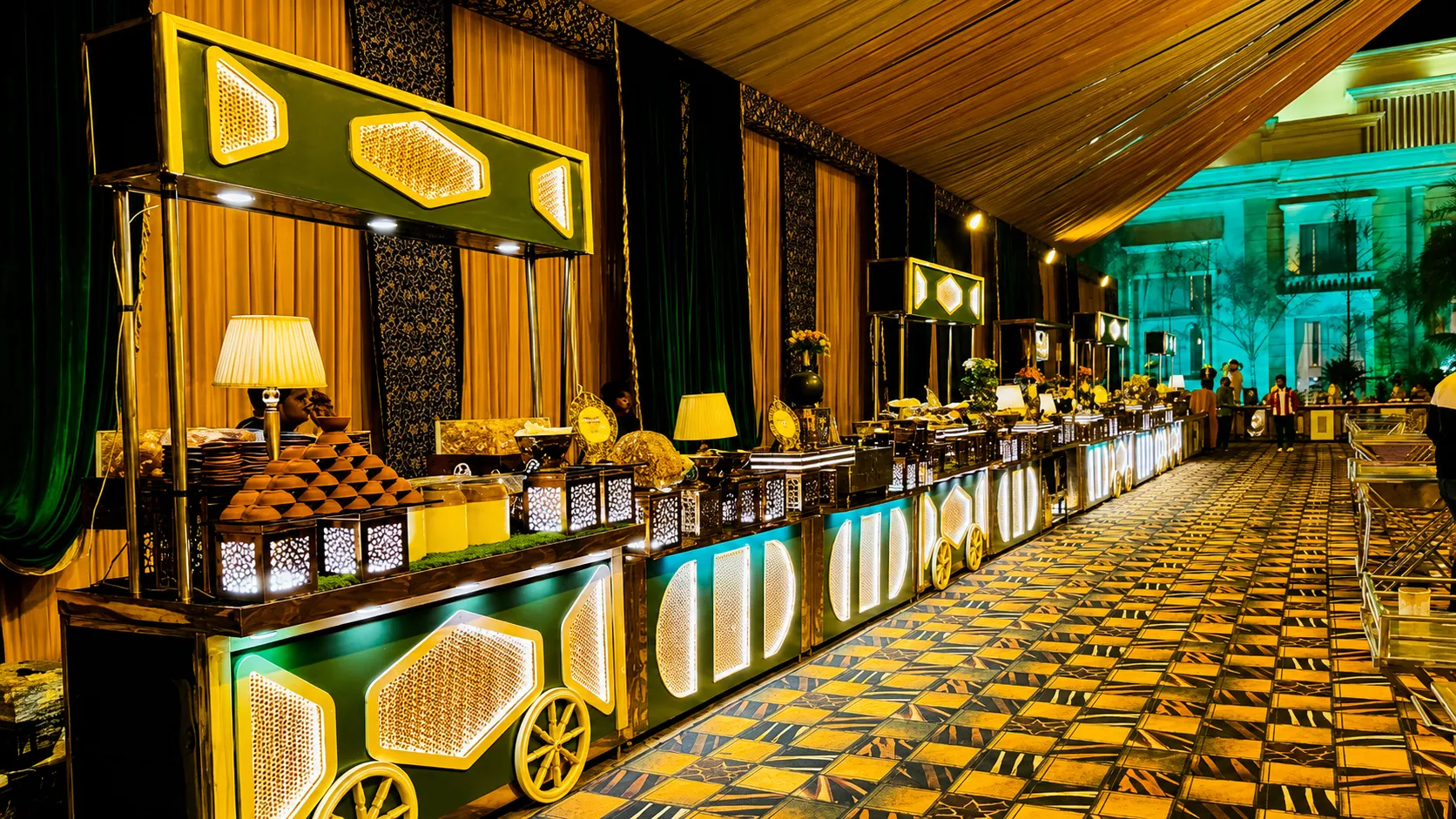 Dilli Royal Chaat Counter
