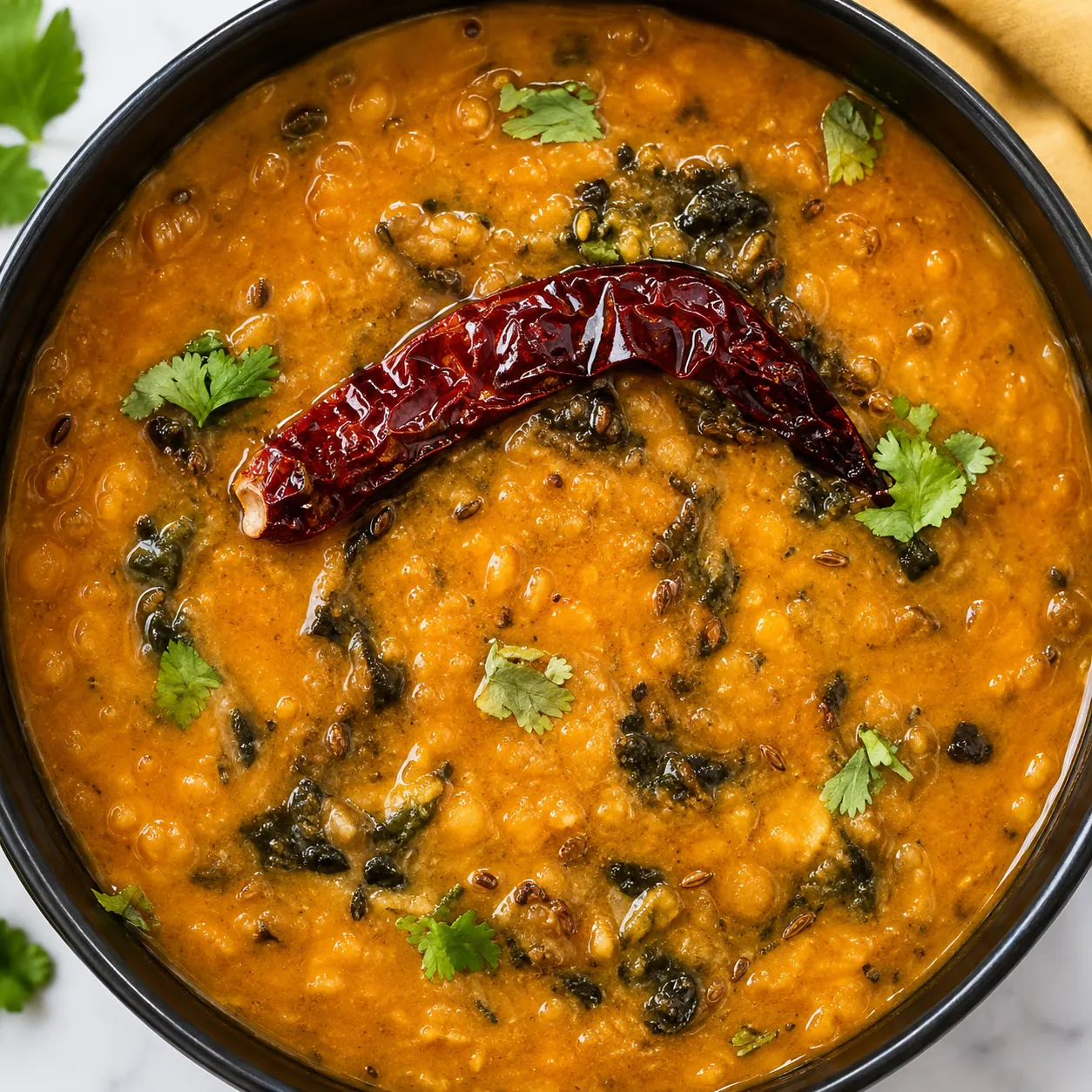 Tadka Dal Fry (Desi Ghee Heeng Jeera)